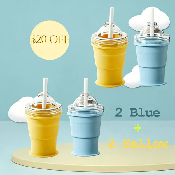 🎀Foldable Silicone Ice Ball Drink Cup