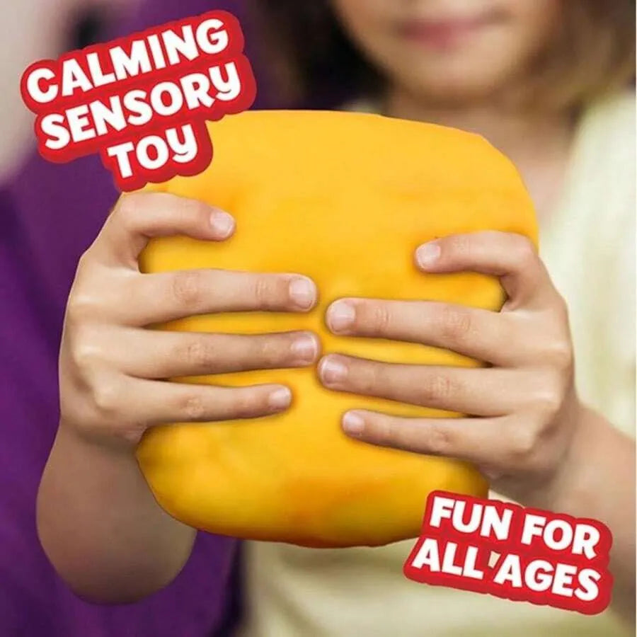 1pc Large Soft Squeeze Cheese Block, Adult Gift, Adult Stress Relief Sensory Toy
