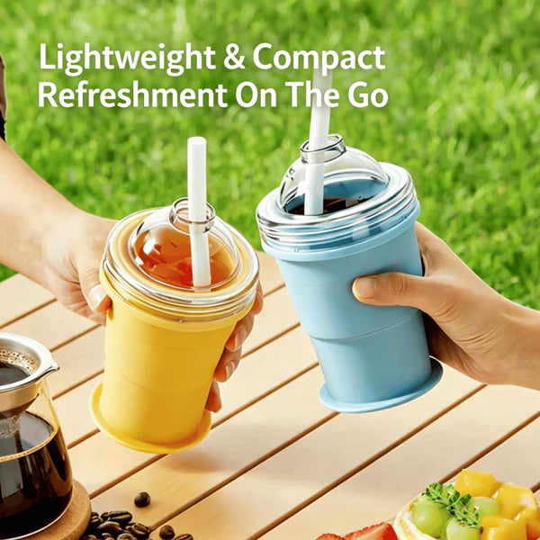 🎀Foldable Silicone Ice Ball Drink Cup